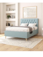 Aspire Furniture Zara Airforce Olivier Divan Style Contemporary Bed Frame - Image 2 of 4