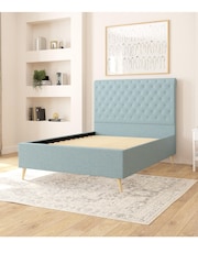 Aspire Furniture Zara Airforce Taylor Divan Style Contemporary Bed Frame - Image 2 of 3