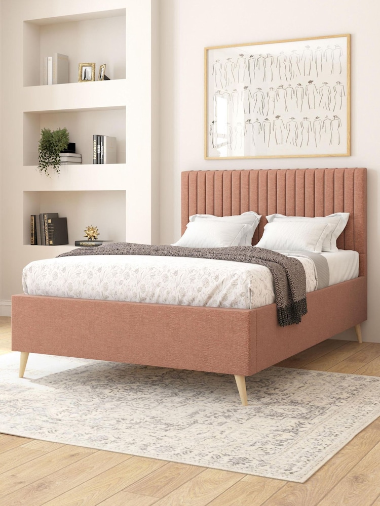 Aspire Furniture Zara Blush Grant Divan Style Contemporary Bed Frame - Image 2 of 4 Aspire Furniture Zara Blush Grant Divan Style Contemporary Bed Frame - Image 2 of 4