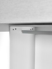 Julian Bowen White and Silver Gaia Highsleeper TV Bed - Image 9 of 12