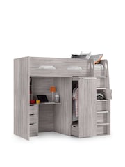 Julian Bowen Grey Oak Pegasus Highsleeper Bed - Image 2 of 4