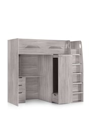 Julian Bowen Grey Oak Pegasus Highsleeper Bed - Image 4 of 4