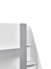 Julian Bowen White and Silver Gaia Bunk Bed - Image 10 of 11