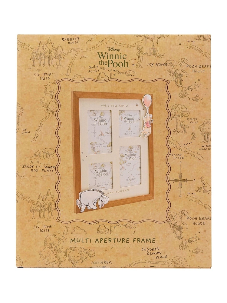 Widdop Brown Disney Winnie The Pooh Multi Aperture Frame - Image 3 of 3