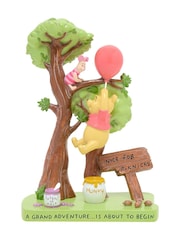 Widdop Green Disney Winnie  Friends Figurine  A Grand Adventure Is About To Begin Ornament - Image 1 of 3