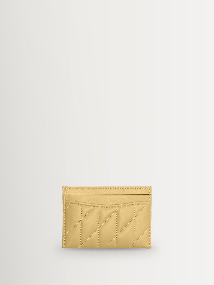 COACH Vanilla Essential Card Case With Pillow Quilting - Image 2 of 3