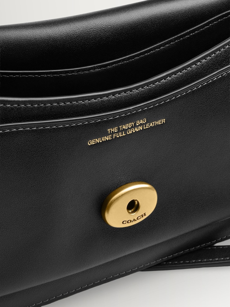 COACH Black Soft Tabby 26 Bag - Image 8 of 8