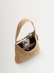 COACH Natural Brooklyn Raffia 28 Bag - Image 4 of 5