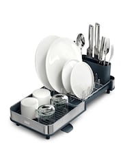 Égouttoir à vaisselle extensible compact en acier fin Joseph Joseph Extend™ - Image 1 de 6