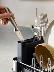 Joseph Joseph Light Stone Extend™ Slim Steel Compact Expandable Dish Rack - Image 4 of 6