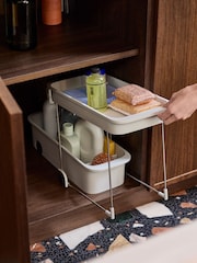Joseph Joseph Light Stone Cupboard Store™ 2-Tier Storage Caddy - Image 4 of 4