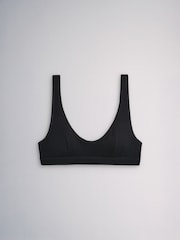 Negro/Blanco - The Set 5 Pack Cotton Crop Bra - Imagen 5 de 8