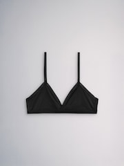 The Set 3 Pack Mesh Trim Microfibre Non Padded Triangle Bra - Imagen 10 de 13