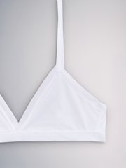 The Set 3 Pack Mesh Trim Microfibre Non Padded Triangle Bra - Imagen 12 de 13