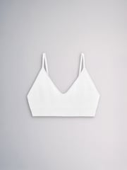 The Set Bralette 5 Pack Seamfree Crop Bra Black/White - Image 11 of 14