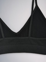 The Set Bralette 5 Pack Seamfree Crop Bra Black/White - Image 14 of 14