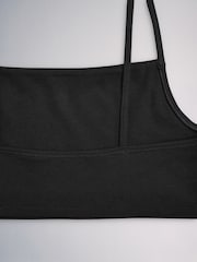 The Set Square Neck 5 Pack Cotton Crop Bra Black/White - Image 8 of 8