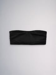 Negro/Blanco - The Set 3 Pack Non Padded Microfibre and Lace Bandeau Bra - Imagen 12 de 15