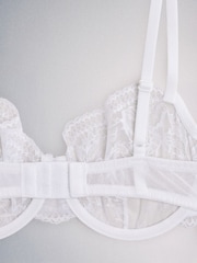 The Set 4 Pack Non Padded Lace Balcony Bras Black/White - Image 13 of 13