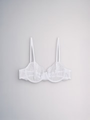 The Set 4 Pack Non Padded Lace Balcony Bras Black/White - Image 9 of 13