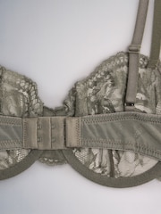 The Set 4 Pack Non Padded Lace Balcony Bras Berry Red/ Chocolate Brown/ Khaki - Image 14 of 14