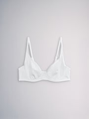 Negro/Blanco - The Set Non Padded Underwire Cotton T-Shirt Bras 3 Pack - Imagen 6 de 12