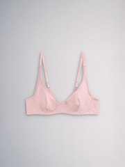 Pastel Pink/ Pastel Green - The Set Non Padded Underwire Cotton T-Shirt Bras 3 Pack - Imagen 4 de 7