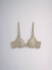 The Set 4 Pack Non Padded Underwired Microfibre Lace T-Shirt Bra Pink/Plum/Grey - Image 5 of 7