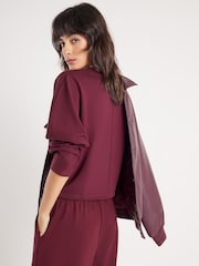 River Island Red Premium Batwing Sweatshirt - Image 2 of 4