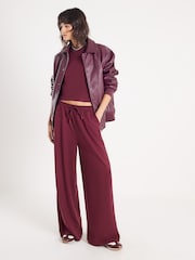River Island Red Premium Batwing Sweatshirt - Image 3 of 4