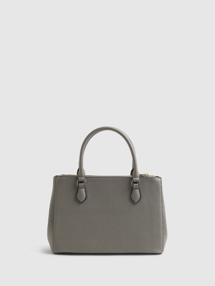 River Island Grey Webbing Strap Tote - Image 2 of 5