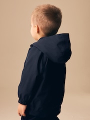 Navy Waterproof Cagoule Jacket (3mths-7yrs) - Image 3 of 4