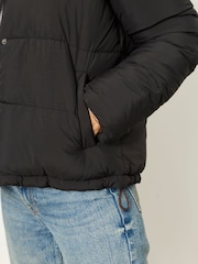 FatFace Carly Black Short Puffer Jacket - Image 5 of 6