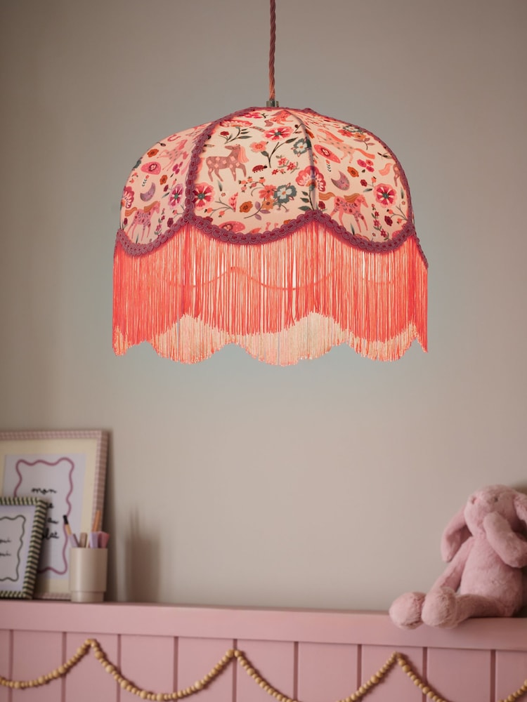 Pink Aurelia Easy Fit Pendant Lamp Shade - Image 1 of 5