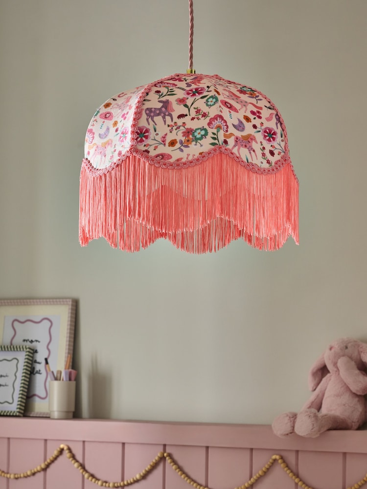 Pink Aurelia Easy Fit Pendant Lamp Shade - Image 2 of 5