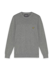Lyle & Scott Grey Golf 1874 Crew Neck Pullover Jumper - Image 1 of 1