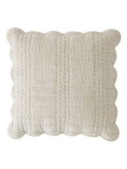 Laura Ashley Scalloped Cushion - Imaginea 3 din 5