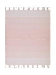 Laura Ashley Plaster Pink Lyngate Throw - Image 3 of 4