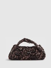 River Island Sequin Grab Clutch - Imagen 4 de 6