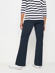 M&Co Blue Bootcut Bengaline Trousers - Image 3 of 5