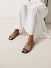 Neutral Forever Comfort® Hardware Sandals - Image 3 of 5