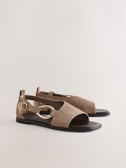 Neutral Forever Comfort® Hardware Sandals - Image 7 of 10