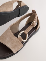 Neutral Forever Comfort® Hardware Sandals - Image 9 of 10