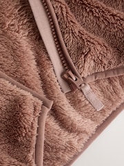 Brown Hamish Hooded Baby Fleece Jacket (0mths-2yrs) - Image 3 of 7