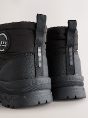 Baker by Ted Baker Black Logo Waterproof Snow Boots - Image 6 of 6