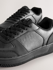 Back to School Black Lace up Chunky Trainers - Image 3 of 5