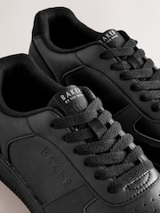Back to School Black Lace up Chunky Trainers - Image 4 of 5