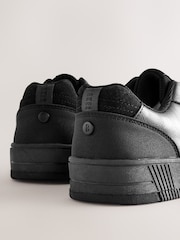 Back to School Black Lace up Chunky Trainers - Image 5 of 5