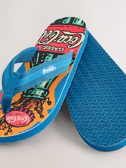 Coca-Cola Textile Flip Flops - Image 5 of 5