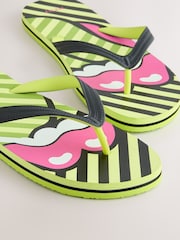 The Rolling Stones Band Flip Flops - Image 3 of 5